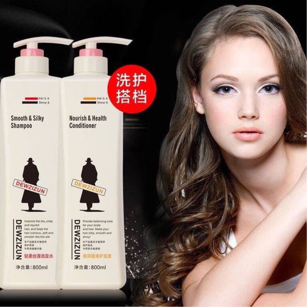 Special promotion Smooth & Silky Hair Shampoo And Conditioner Sets 800ml  香味持久留香  | Shop Smart, Earn Extra